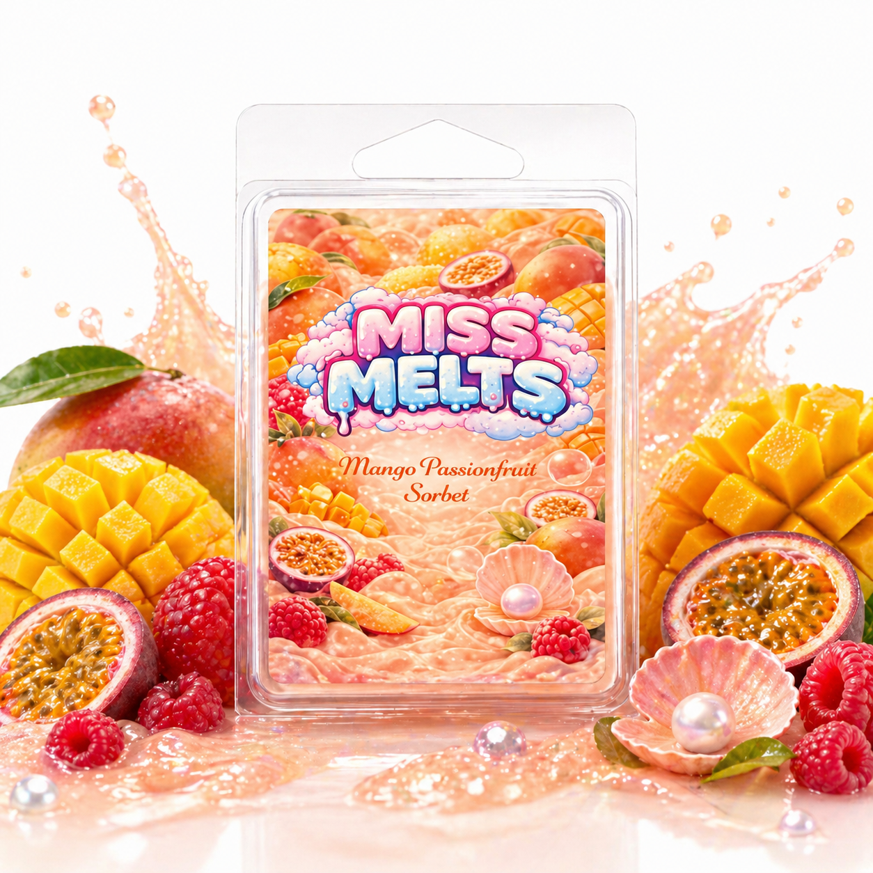 Wax Melt Clamshell
